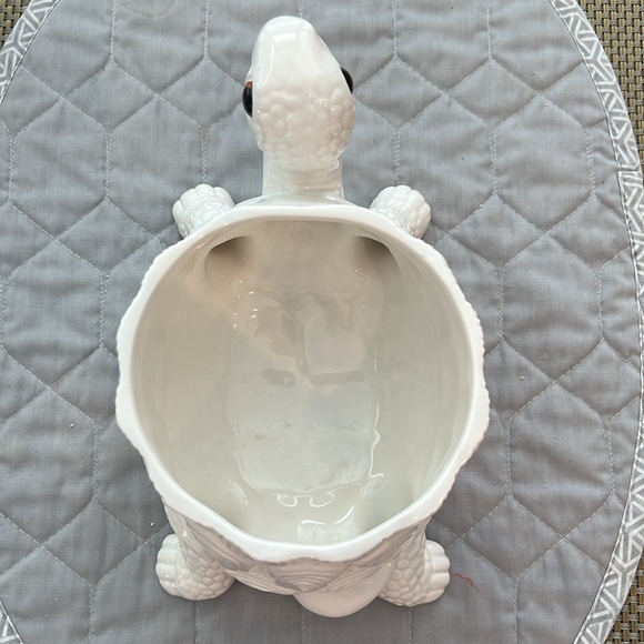 Fitz & Floyd Turtle Planter - Picture 10 of 12